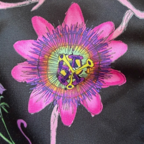 Adidas Originals Ws Bomber Jacket Poisonous Garden Floral Track Warm Up | Size S - Picture 13 of 16